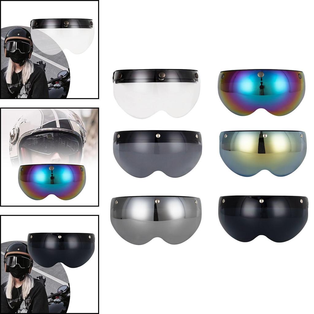 Helmet Visor Helmet Shield Protection Simple Installation Compatible Flip up