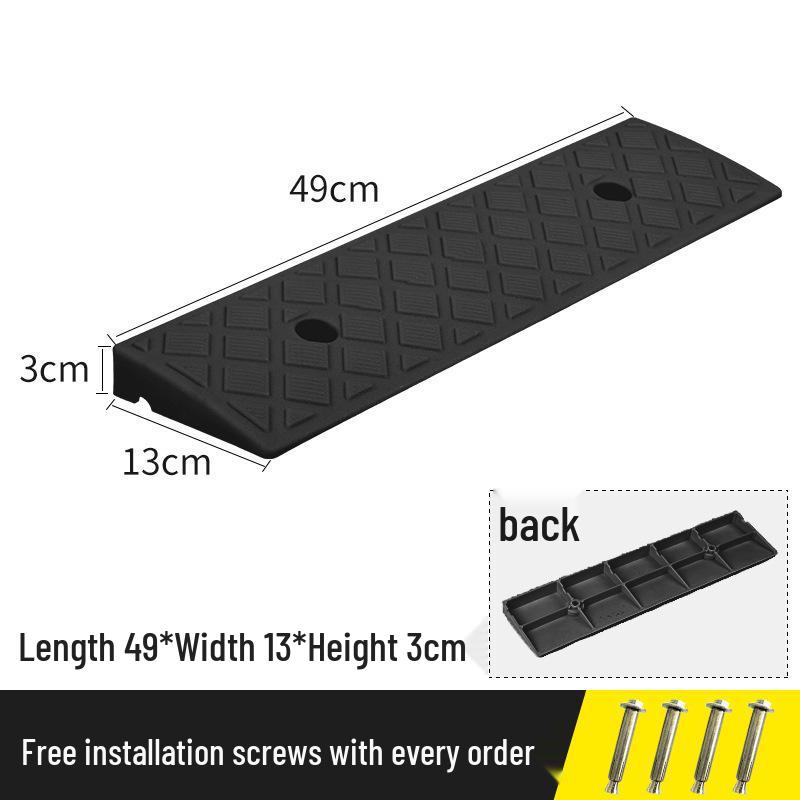 

Plastic Roadside Curb Ramp: Traffic Slope & Speed Bump Pad