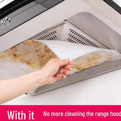 Ölabsorbierender Einwegfilter für Dunstabzugshauben: Wasserdichte, hitzebeständige Küchenabdeckung