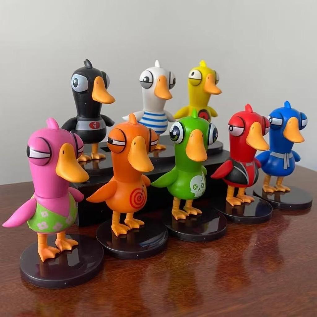 Cute And Colorful Pvc Goose And Duck Action Figure Perfect For Anime Collectors And Gift Ideas