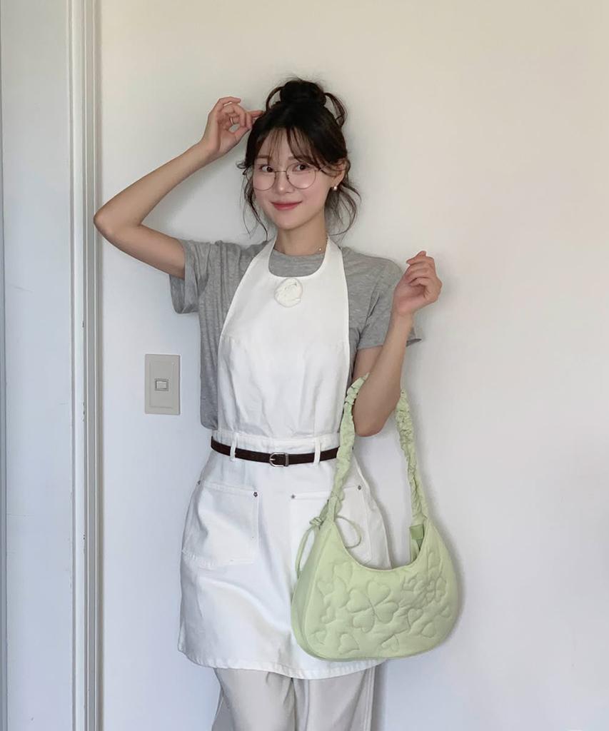 Sinun Flower Halter One-Piece (Ivory)