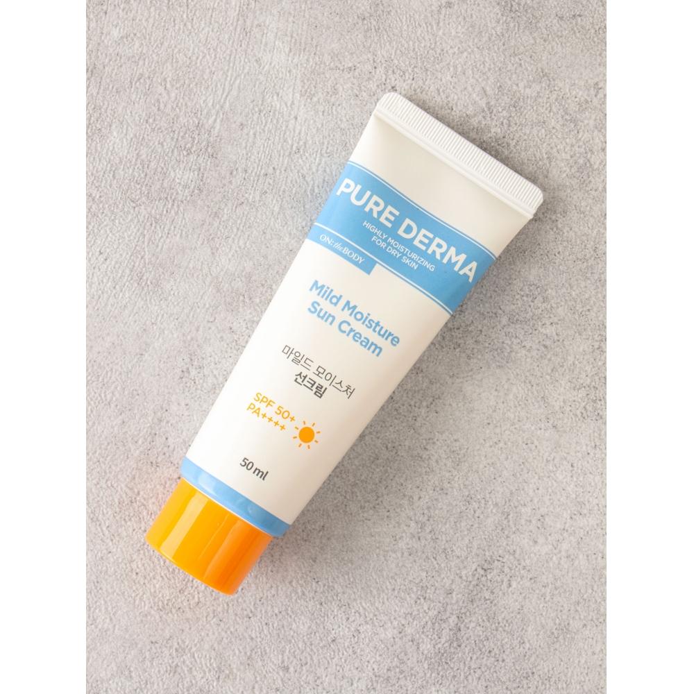 ON THE BODY Crème solaire Pure Derma Mild Moisture 50 ml