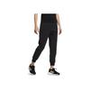 Adidas FW22 Logo Side Bag Ribbed Hem Sweatpants Women Bottoms Black HM7080