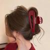 High-End 2024 Acrylic Water Drop Claw Clip - Autumn/Winter Updo & Christmas Hair Accessory