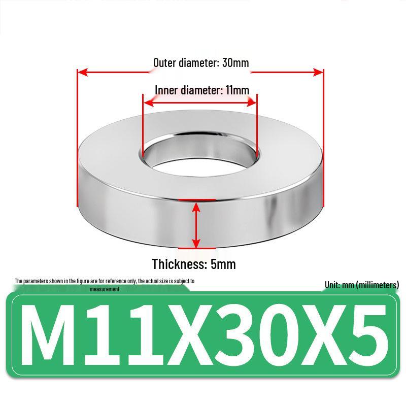Precision CNC Machined 304 Stainless Steel Heavy-Duty Flat Washer