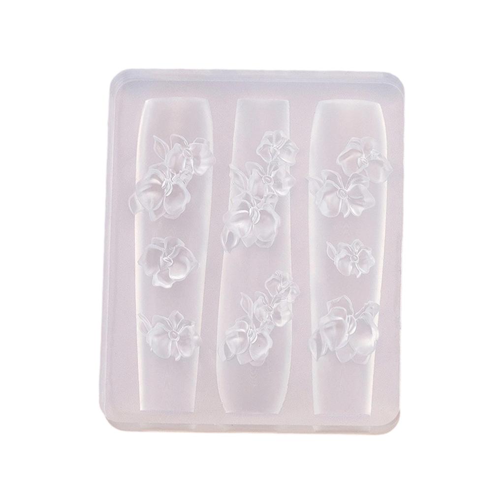 Moldes de Resina de Flores Molde de Decorações de Nail Art de Resina Molde de Fundição de Joias para Resina Epóxi Brinco Colar Pingente Artesanato de Resina
