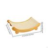Cat Scratcher Bed ScratchResistant Lounger with Wooden Frame Elevated Pet Resting and Playing