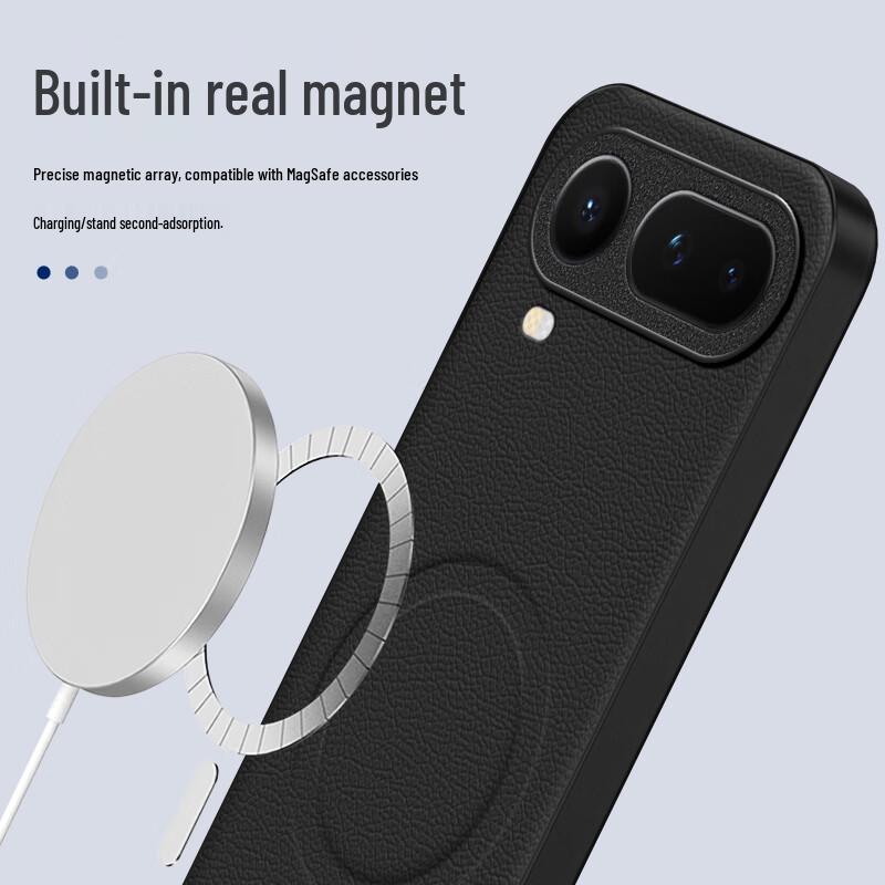 Honor Magic8 Pro Air Magnetický kožený kryt na telefon
