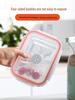 Square Glass Food Storage Container 500ml