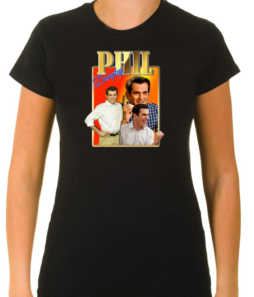 

Футболка с рукавом 3/4 Phil Dunphy Homage, Modern Family Женская G598 2XL