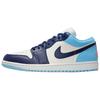 Air 1 Low Blue Chill Unisex Sneakers Sail Hot-Lava Blue-Void 553558-149