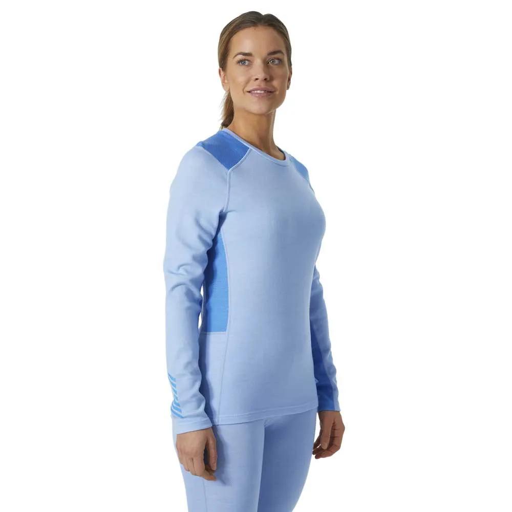Helly Hansen Base Layer with Long Sleeves Lifa Merino Midweight Crew