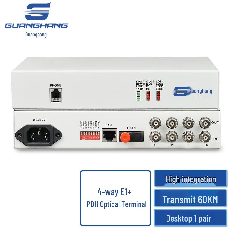 Guanghang PDH Fiber Optic Transceiver