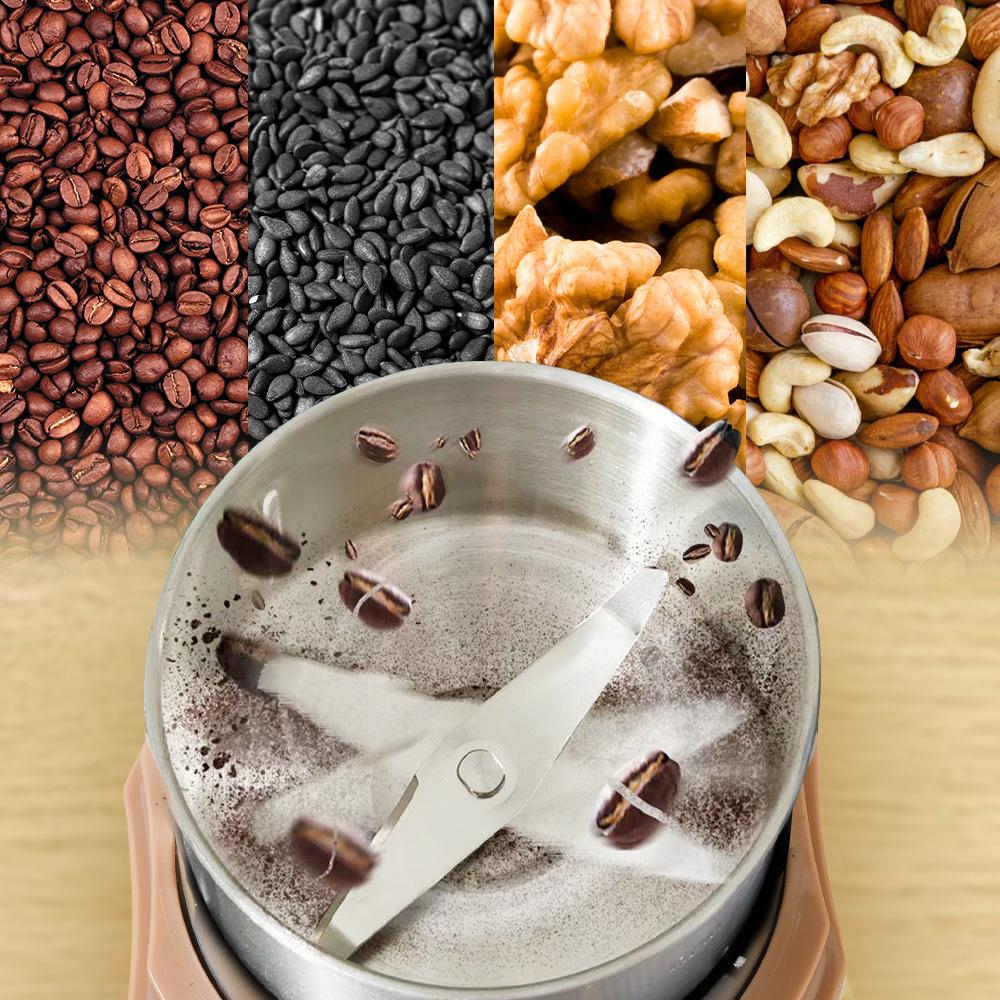Winning Star Elektrisk kaffebønnekvern for hjemmebruk med stor kapasitet og rustfritt stålfôr