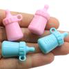 3D Doll House Mini Resin Baby Milk Bottle DIY Scrapbooking Milk Nipple Bottle for Diy Decoration
