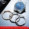 For Tissot 1853 PRX Super Players Modify Dog Tooth Ring T137407 T137410A T127407A T035627A Steel Watch Ring Mouth Watch Ring