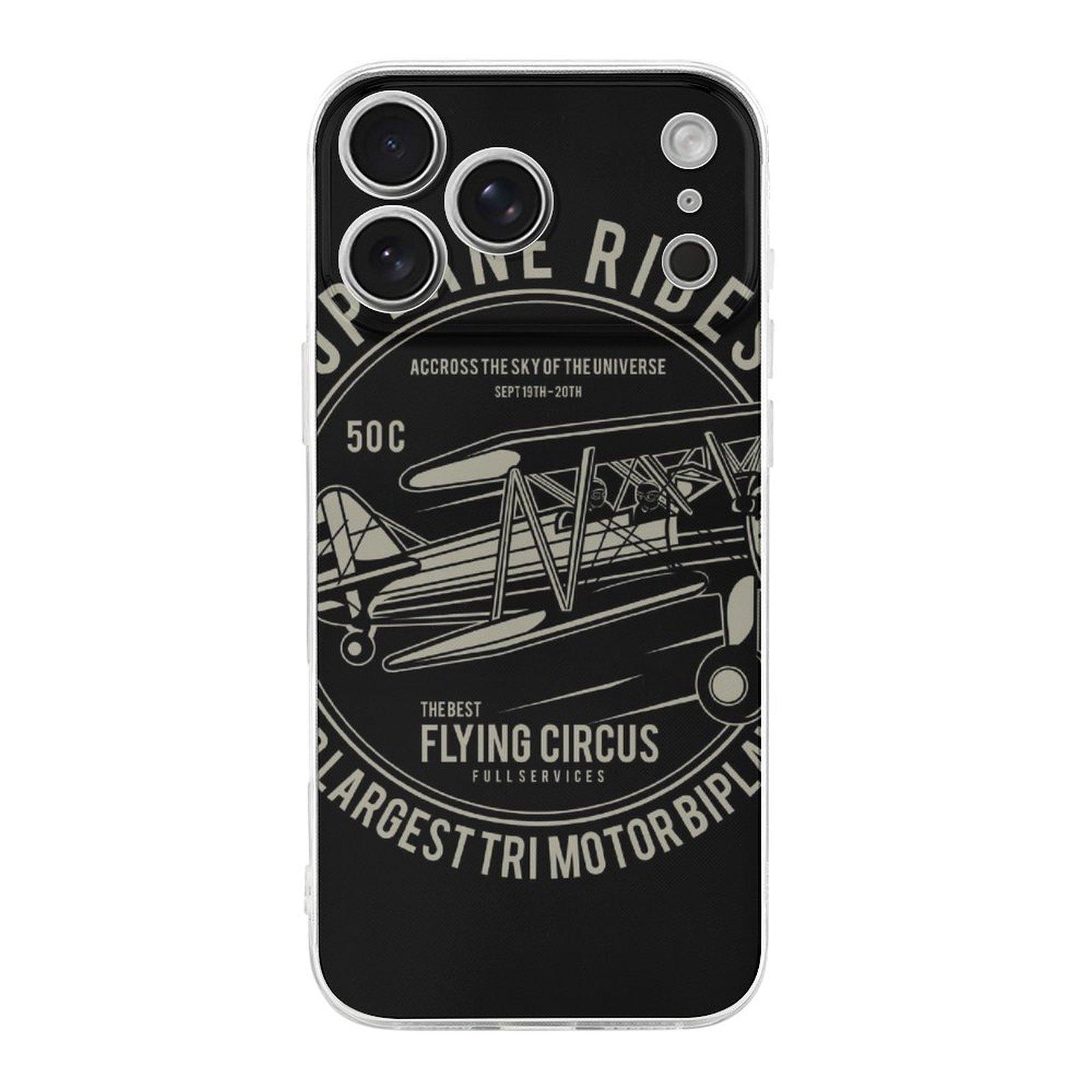 

1 Pack For iPhone 17 TPU Transparent Shockproof Case Slim Flexible Anti-Scratch Soft Protective Cover For 17 17 Air 17 Pro 17 Pro Max IPHONE-17ProMax белый