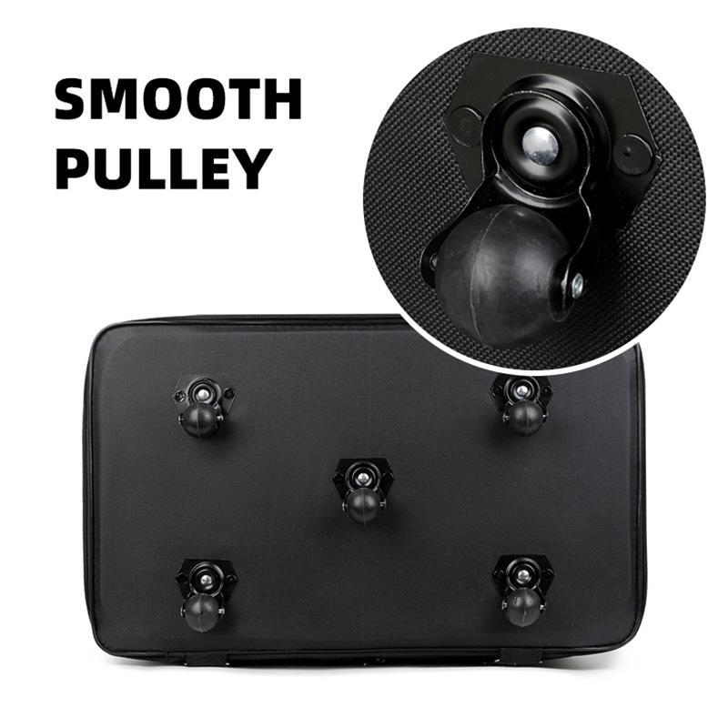 New Fashion Airline-Checked Luggage Large Capacity Folding Travel Bag Universal Wheel Oxford Cloth Luggage Bag