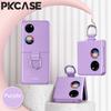 Skin Feel Ring Clasp Phone Case For Huawei P50 Pocket Shockproof Finger Buckle Cover