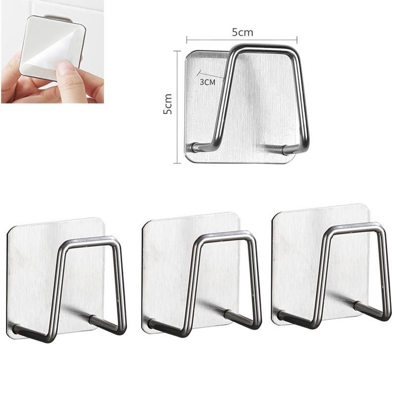 Σχάρα σφουγγαριού νεροχύτη από ανοξείδωτο χάλυβα για πάστα αποστράγγισης μπάλας από σύρμα από σφουγγάρι στον εσωτερικό τοίχο του νεροχύτη Προμήθειες κουζίνας