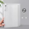 Transparent A4 Binder for Primary Students: 60-Page Insert Book, 100 Folders, Certificate Storage