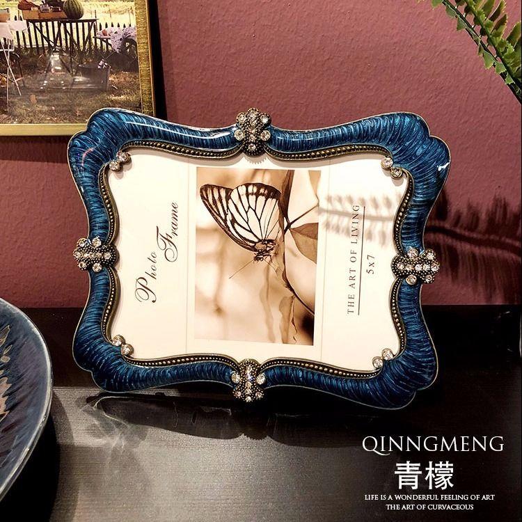 Horizontal and Vertical Dual-Use European Photo Frame Decoration Luxury 6-Inch 7-10-Inch Creative Photo Frame Combination
