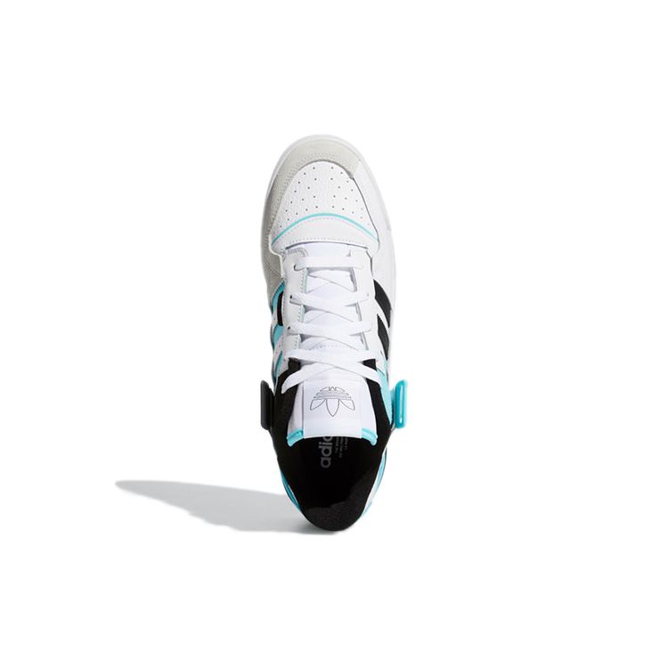 Adidas Zapatillas Forum Exhibit Low White Pulse Aqua unisex Cloud-White Core-Black GZ5390