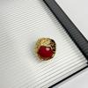 New Round Texture Hollow Fashionable Ring - Unique, Versatile, Bold and High-end Style Finger Ring