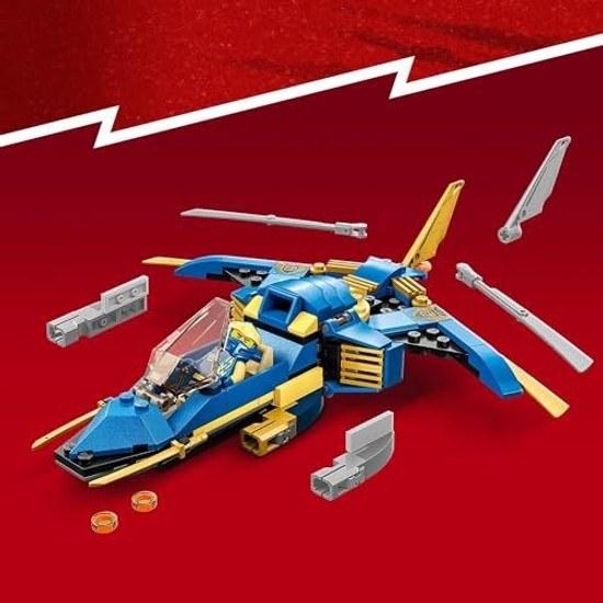 LEGO Ninjago Jays Lightning Jet EVO toy gift birthday block educational Christmas boy girl child 6 years 7 8 9 battle robot 71784