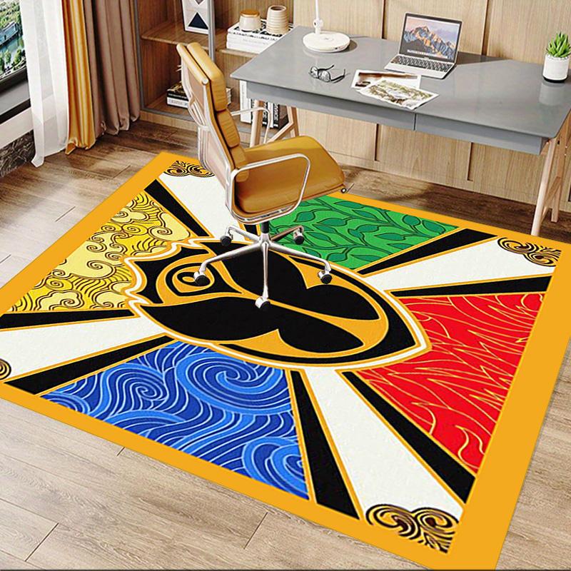 Eagle Symbol Artwork Carpet For Playroom Bedroom Living Room Sofa Home Decorkids Game Area Rug Nonslip Floor Mat