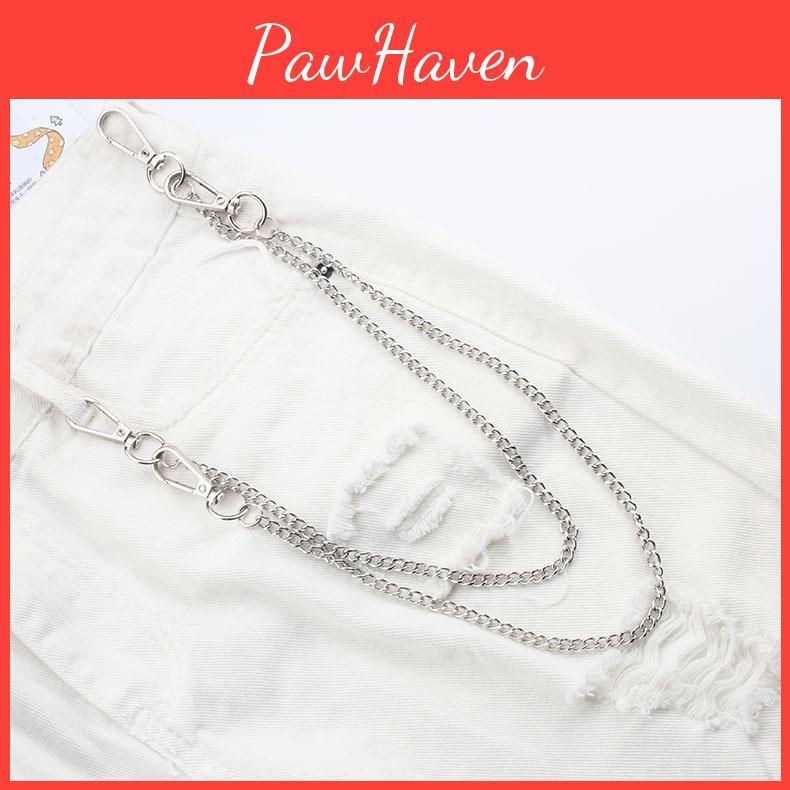 Metal Style Hiphop Waist Chain Unisex Jewelry Casual Spring Enhancement Outfit