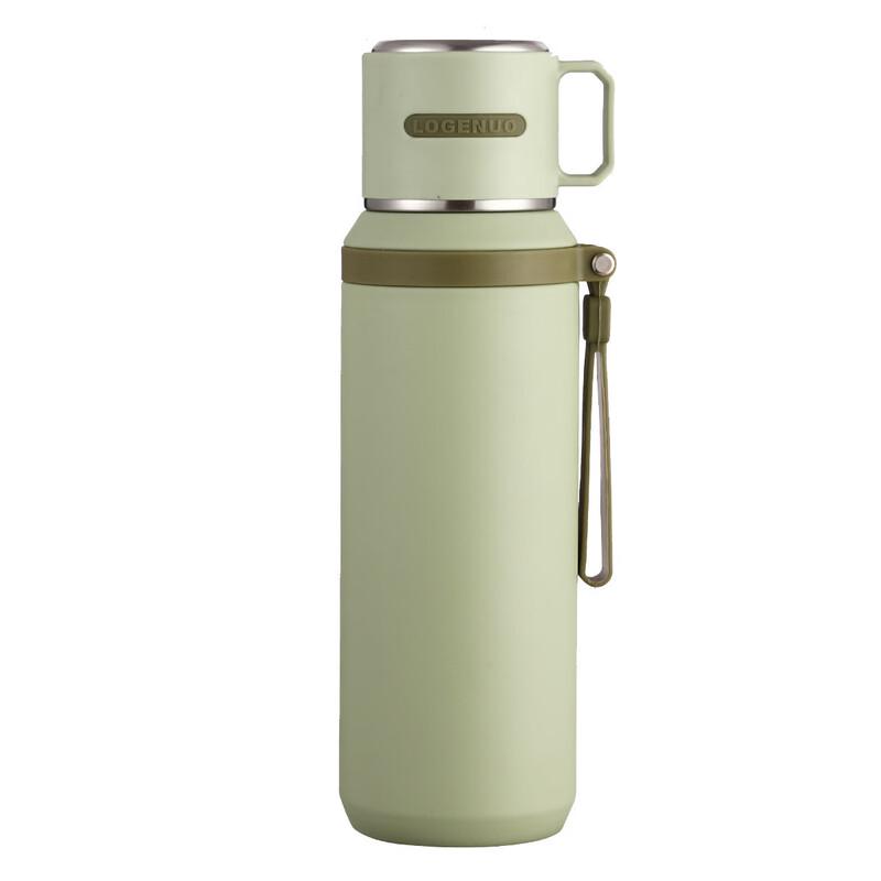 OLOEY 316 Edelstahl Tragbarer Isolierter Becher mit Griff