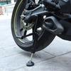 Foldable Motorcycle Lift Stand Labor Saving Wheel Lifter Side Support Stand  For Most Motorcycles