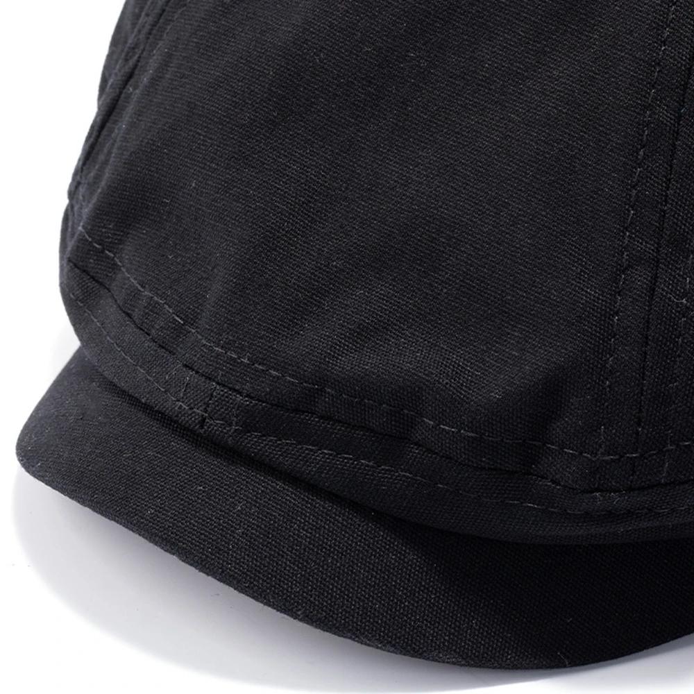 Big Head Xl 64Cm Men Newsboy Caps Large Size Cotton Beret For Dad Flat Vintage Gatsby Hat Cabbie Hat Women Fashion Octagonal Cap