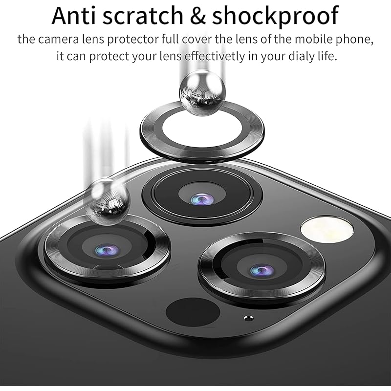 Gadgetbite Orbix Camera Lens Protector For Iphone 12 Pro Max 6.7, Tempered Glass Camera Lens Protector Tempered Glass Le 0 чёрный