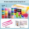 24-Color Non-Toxic Ultra-Light Handmade Clay Set for Kids - DIY Play Dough and Craft Kit