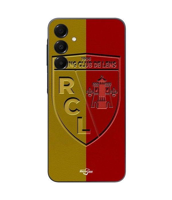 Coque Pour Samsung Galaxy A15 RCL LENS Logo fond jaune et rouge Maniacase