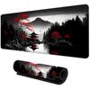 Mürekkep Peyzaj Manzarası Mouse Pad Büyük Oyun Mouse Pedi Dayanıklı Masa Pedi Bilgisayar Faresi İçin Ofis Halısı Kaymaz Kauçuk Mat