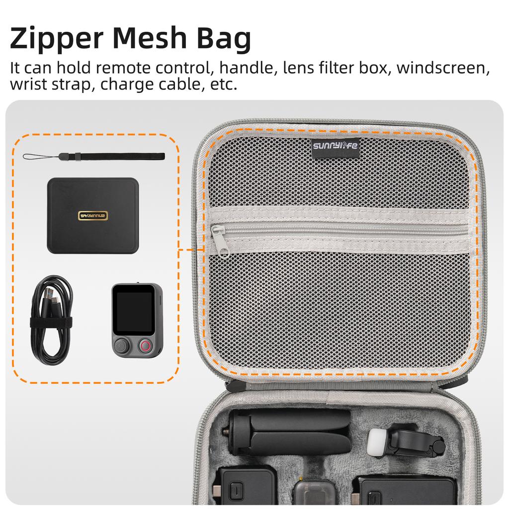 For DJI Osmo Pocket 1P Carrying Case Travel Drop-Proof Storage Bag Protector Hard Protective Bag for DJI Pocket 1P