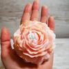 1/2/4PCS Peony Flower Silicone Mold DIY Baking Cake Candle Chocolate Soap Craft for Kitchen Dessert Handmade Tools Accessories