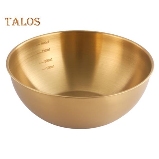 Nerezová miska na salát se stupnicí Multifunkční zahuštěná miska na cereálie Opakovaně použitelná miska na nudle a rýže bez BPA Znovu použitelná polévková mísa