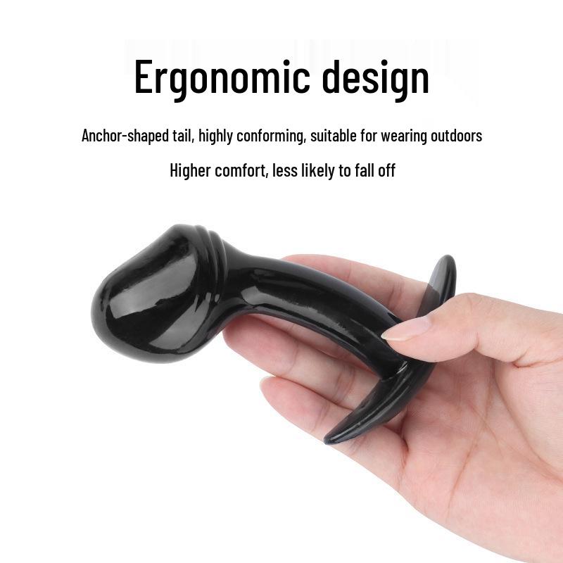 Soft Silicone Prostate Massager and Anal Beads - G-Spot and SM Erotic Supplies