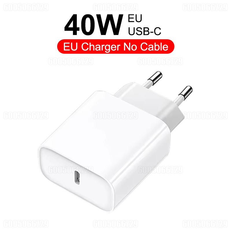 Xiaomi For iPhone 40W Original Phone Charger For iPhone 11 12 13 14 15 16 17 Pro Max 16 Plus 17 Air Fast Charging Type C Cable Charger