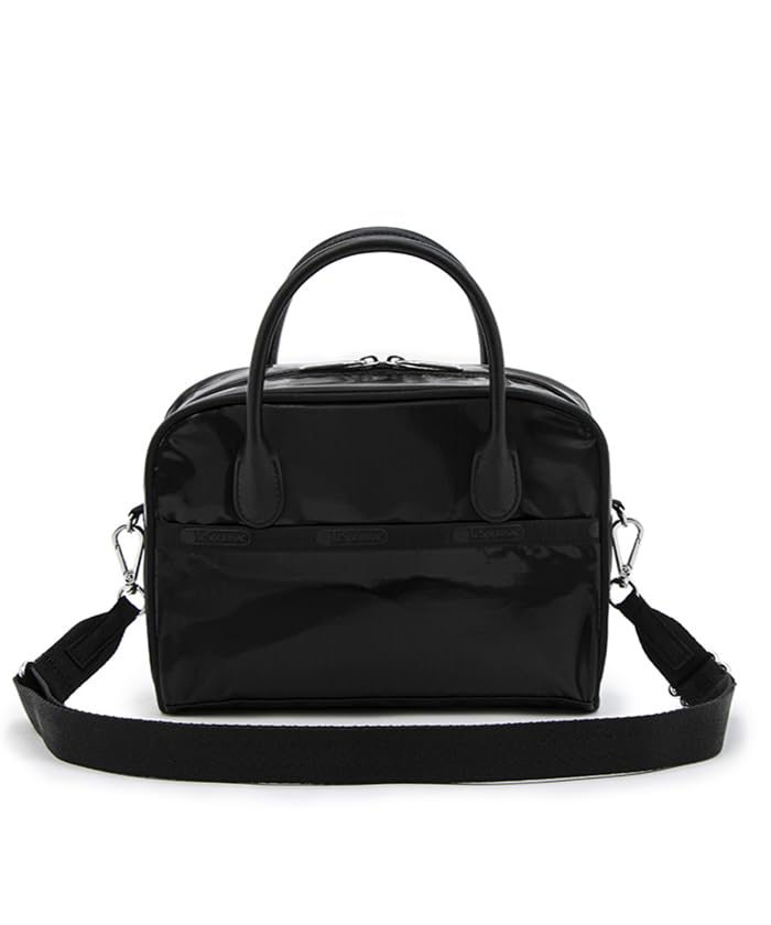

Official Shoulder Bag SQUARE TH Uptown Black [LeSportsac] CROSSBODY/1082 Women s Shine/Black