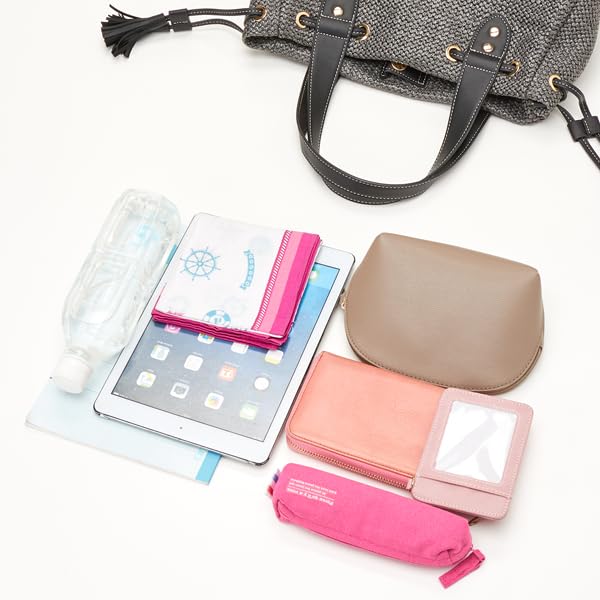 Labagagerie Side Tassel Summer Tote, Medium, B007202, Ivory (33)