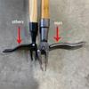 Stand Up Weed Puller Tool with Screw Holes Portable Weeding Head Replacement Gardening Digging Weeder Removal Accessory