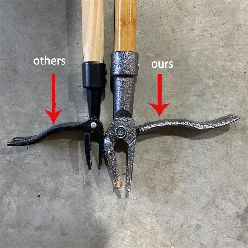 Stand Up Weed Puller Tool with Screw Holes Portable Weeding Head Replacement Gardening Digging Weeder Removal Accessory