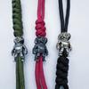 Diver Figurine Brass Knife Beads Edc Diy  Woven Bracelets Lanyard Pendants Accessories Outdoor Tool Hangings Charms Gift