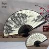 Silk Cloth Fans, Blank Folding Fans, , Custom Drawing and Calligraphy Fans, Men's Chinese Style, Ancient Style, Advertising, Calligraphy Fan, White