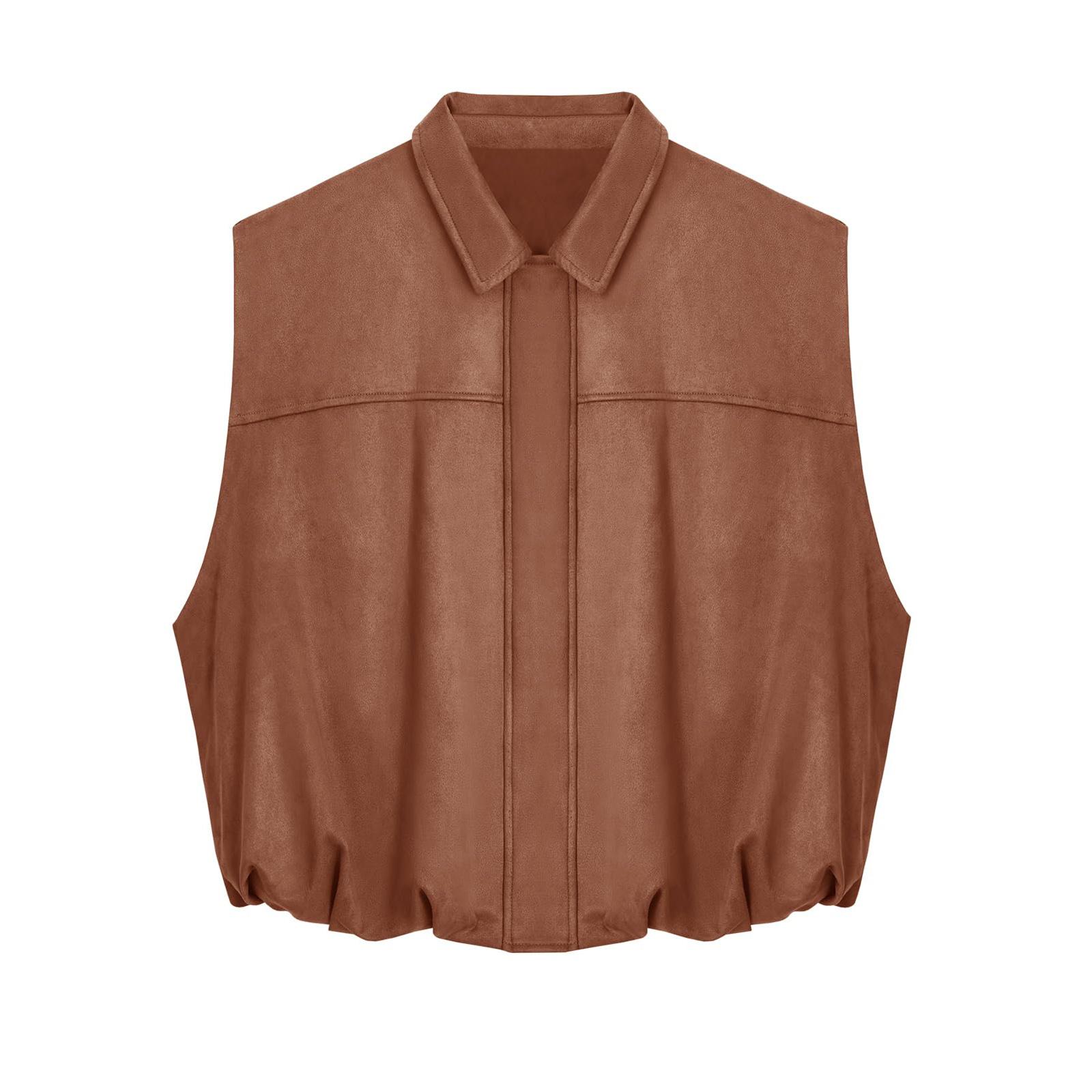 

Children s Fashionable Casual Solid Color Vest Jacket 110 синий